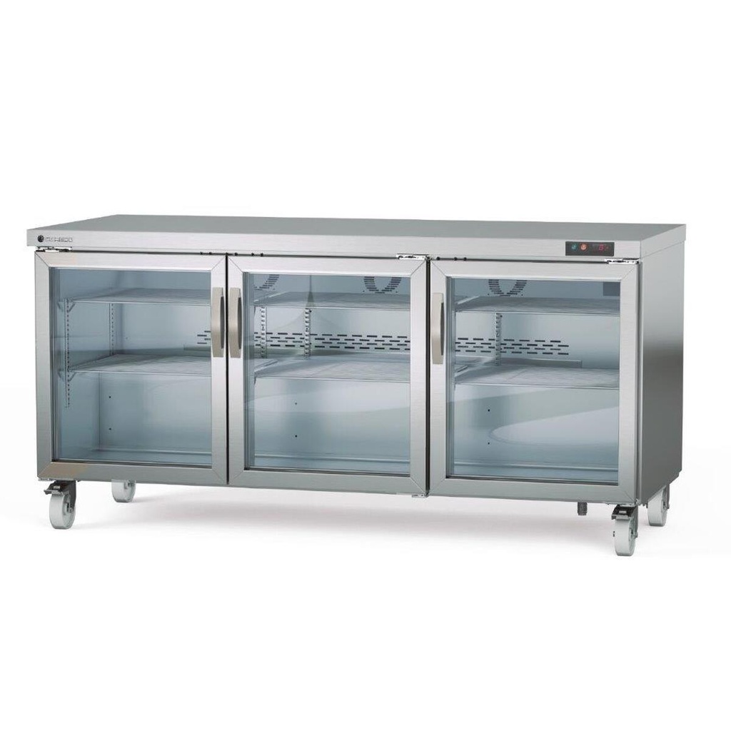 Meuble froid haut rendement 3 porte vitrée - CORECO - SDV-72