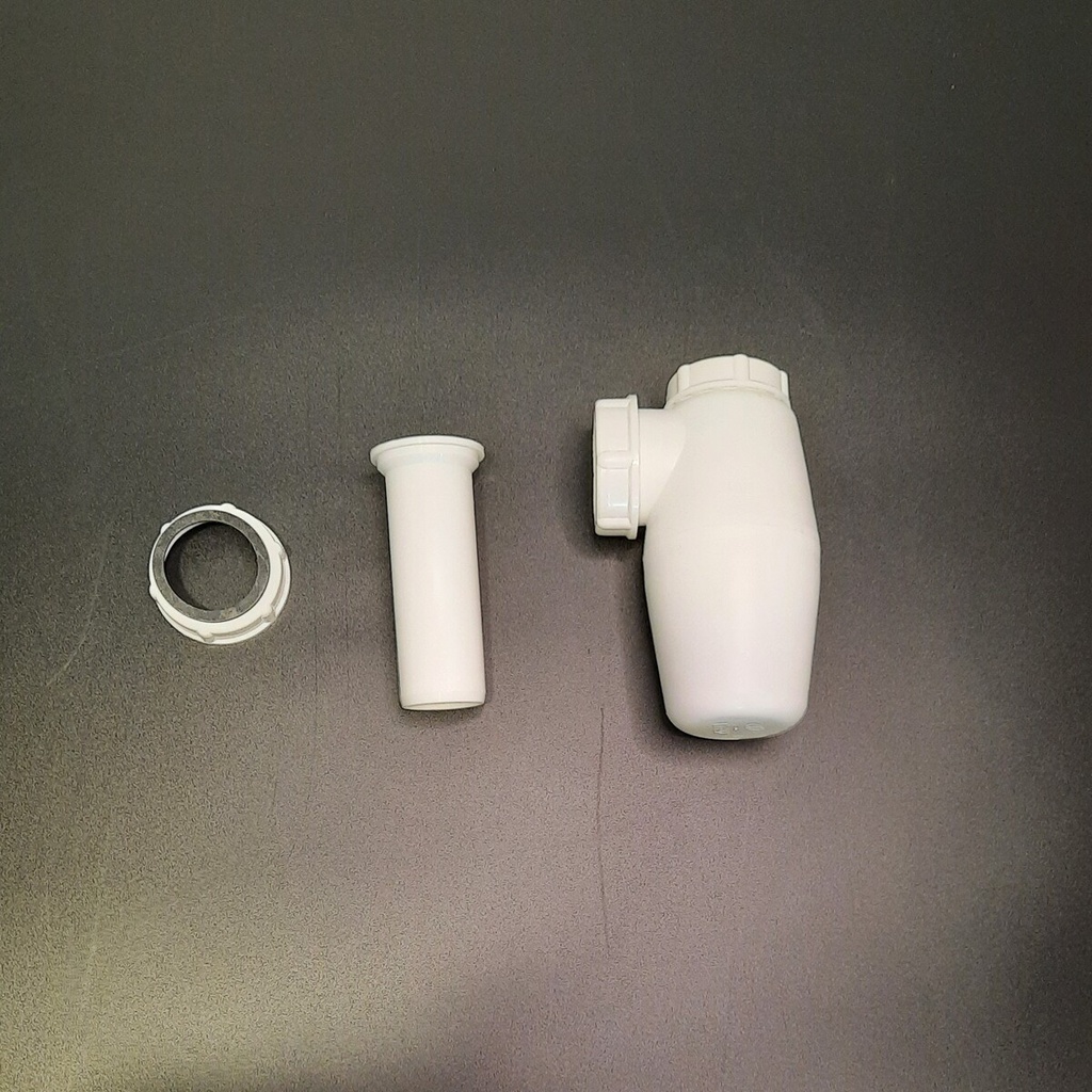 Siphon PVC pour simple cuve - Diamètre 39 - SPVC