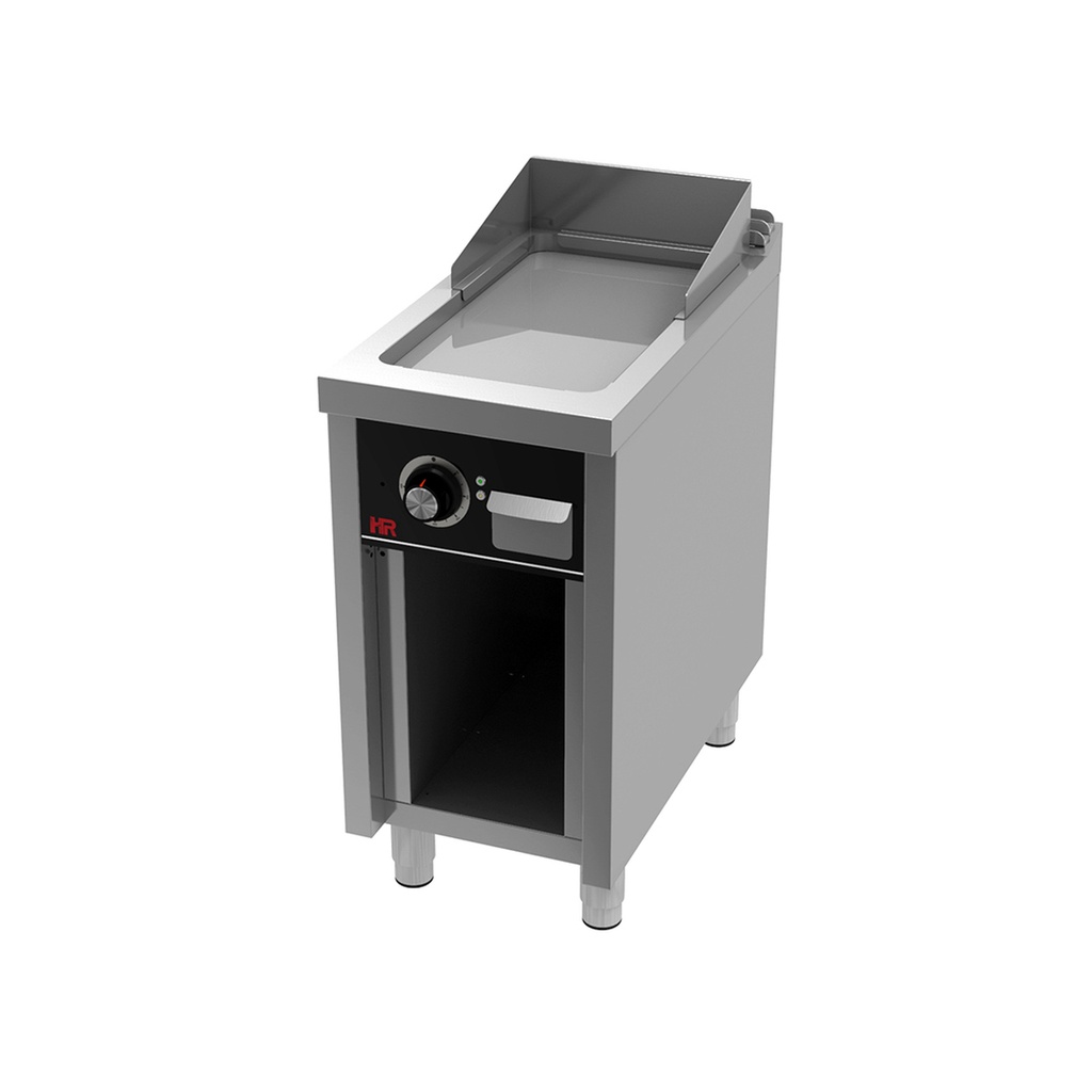 Fry top électrique 400 sur placard 750 chromée - HR FAINCA - FTE7504ECR