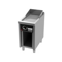 Fry top électrique 400 sur placard 750 chromée - HR FAINCA - FTE7504ECR