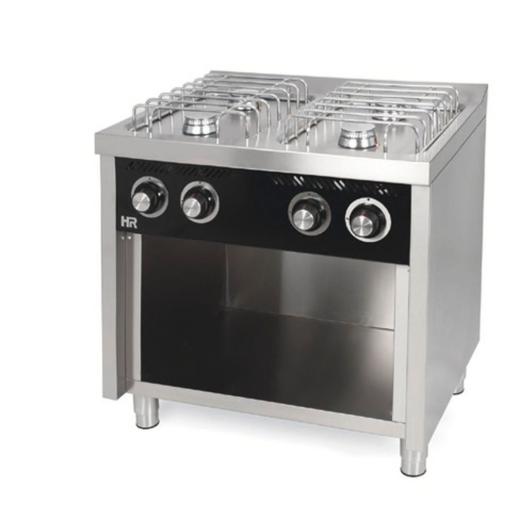 Fourneau "basic" 4 feux vifs s/600 sur placard - HR FAINCA - CB4F600E