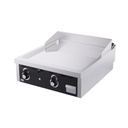 Fry-Top 800 chromée de table - HR FAINCA - FT9008SCR