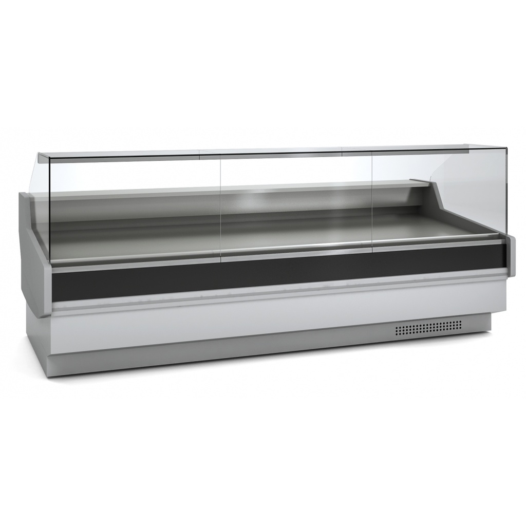 Vitrine réfrigérée avec vitre relevable prof 1200 - DOCRILUC - VES-12-37-RR-TF