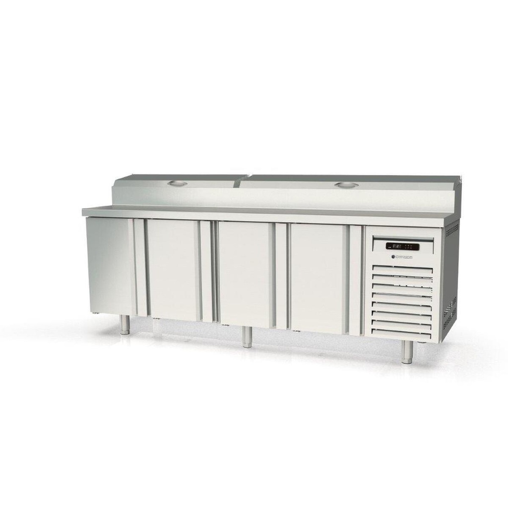 [MFEI70-225] Meuble de préparation 700 positif - 4 portes - CORECO - MFEI70-225