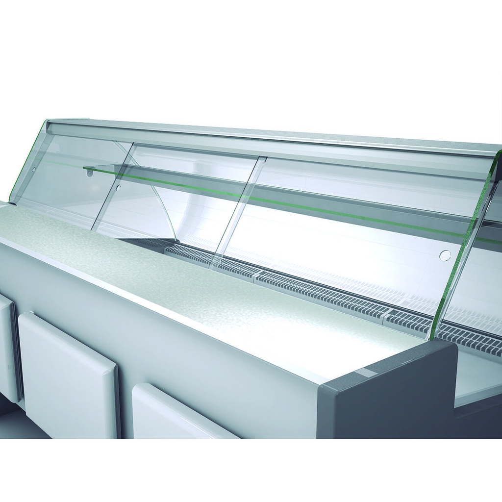 Kit Porte coulissante plexi arrière pour vitrine VEGPC-10-RN90-TF - DOCRILUC - PCP-VEGPC-10-RN90-TF