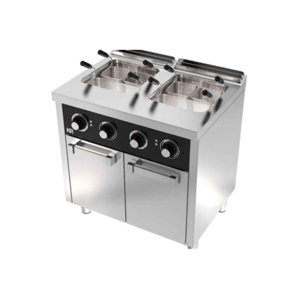 Cuiseur à pâtes électrique 25l+25l série 600 sur placard - HR FAINCA - CPE25L25L600E