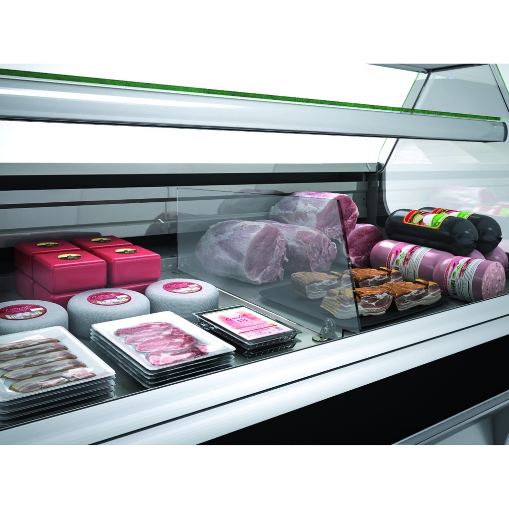 Kit séparateur d'aliment pour vitrine VE-10-TF double niveau - DOCRILUC - SGV-VE-10-TF-C/E