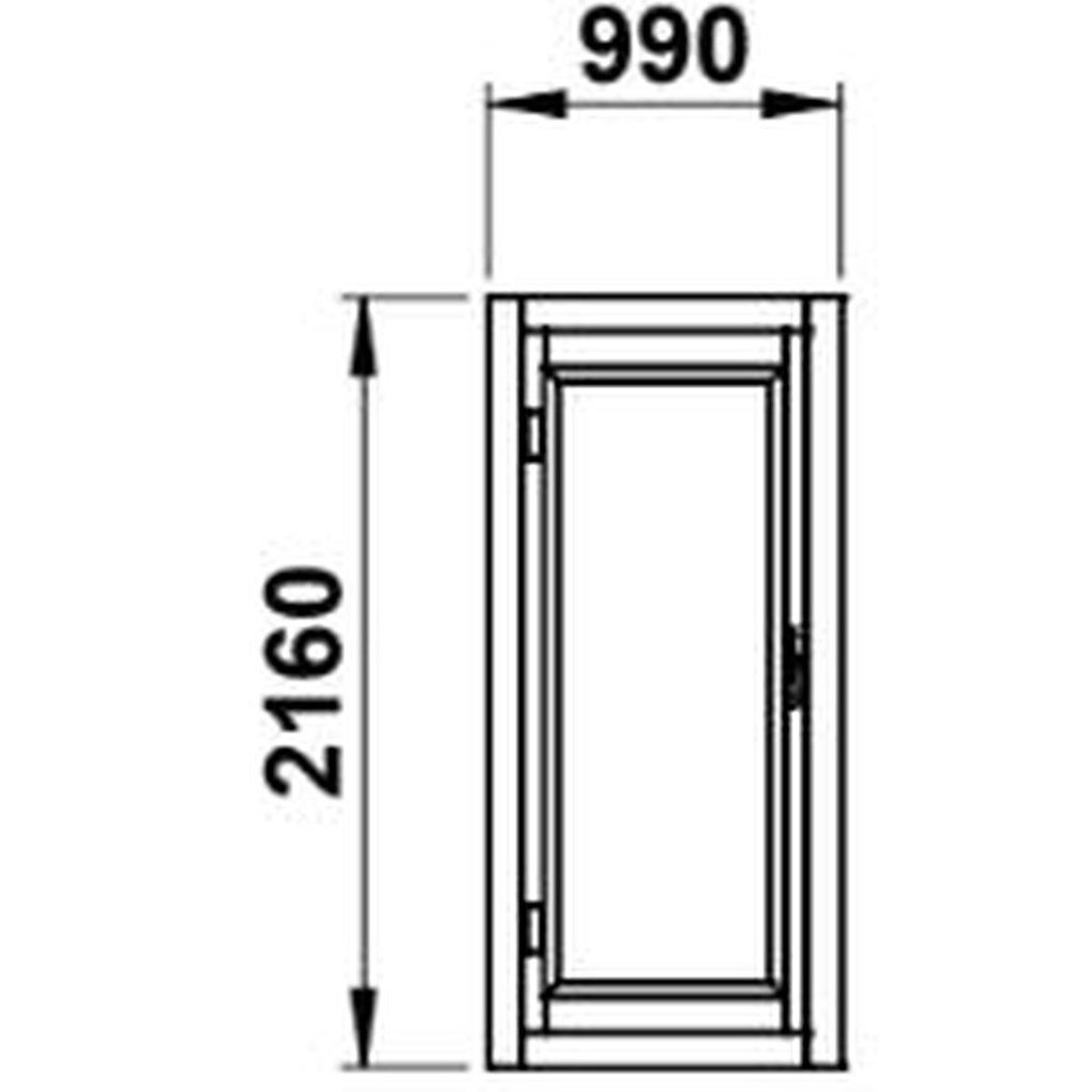 Armoire Froide Démontable négative 1 porte - CORECO - AFD-1C-A