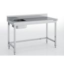 Table de chef série 700 en inox - ERATOS - MCCD70-140I