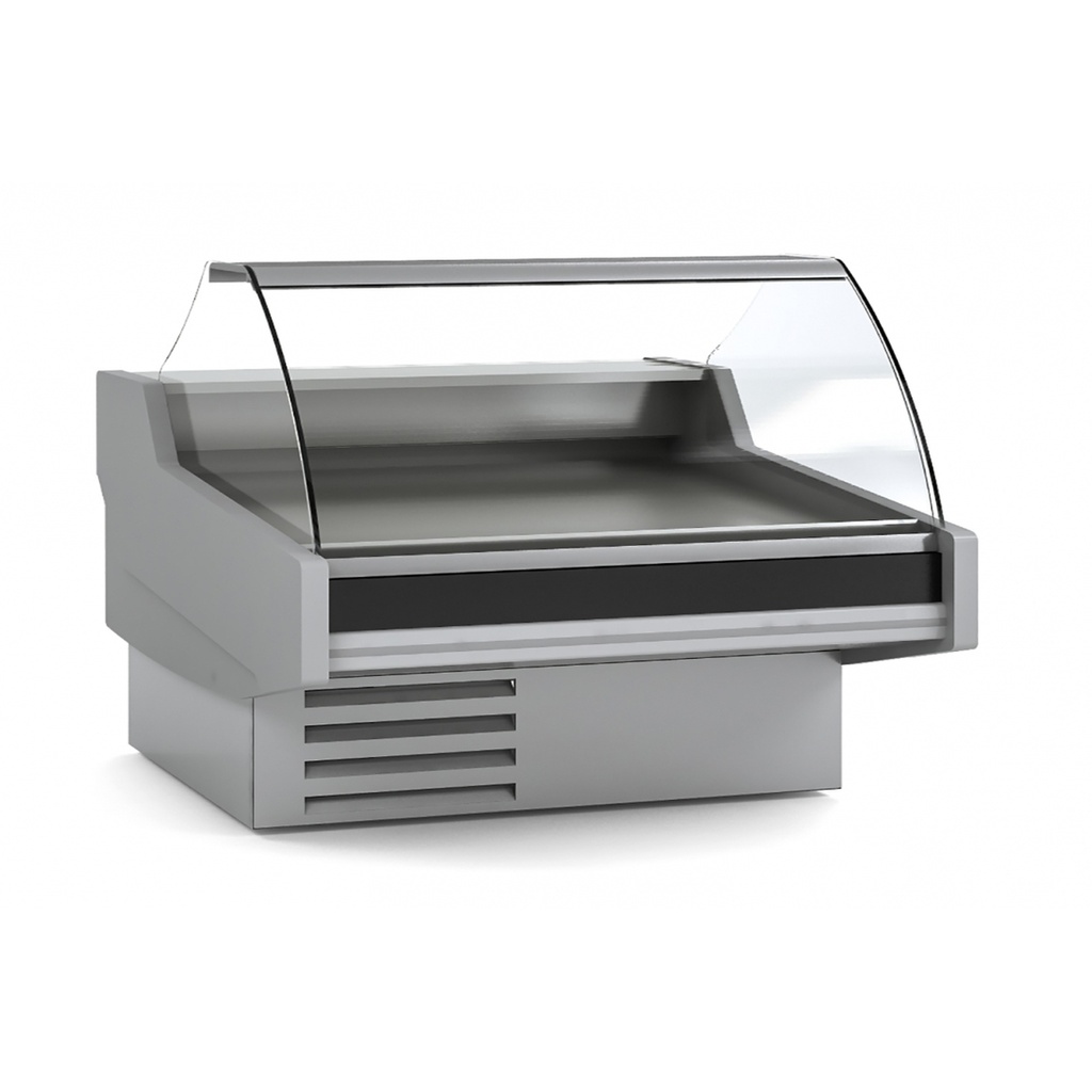 Vitrine réfrigérée avec vitre relevable prof 1200 - DOCRILUC - VE-12-15-C-TF