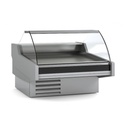 Vitrine réfrigérée avec vitre relevable prof 1200 - DOCRILUC - VE-12-15-C-TF