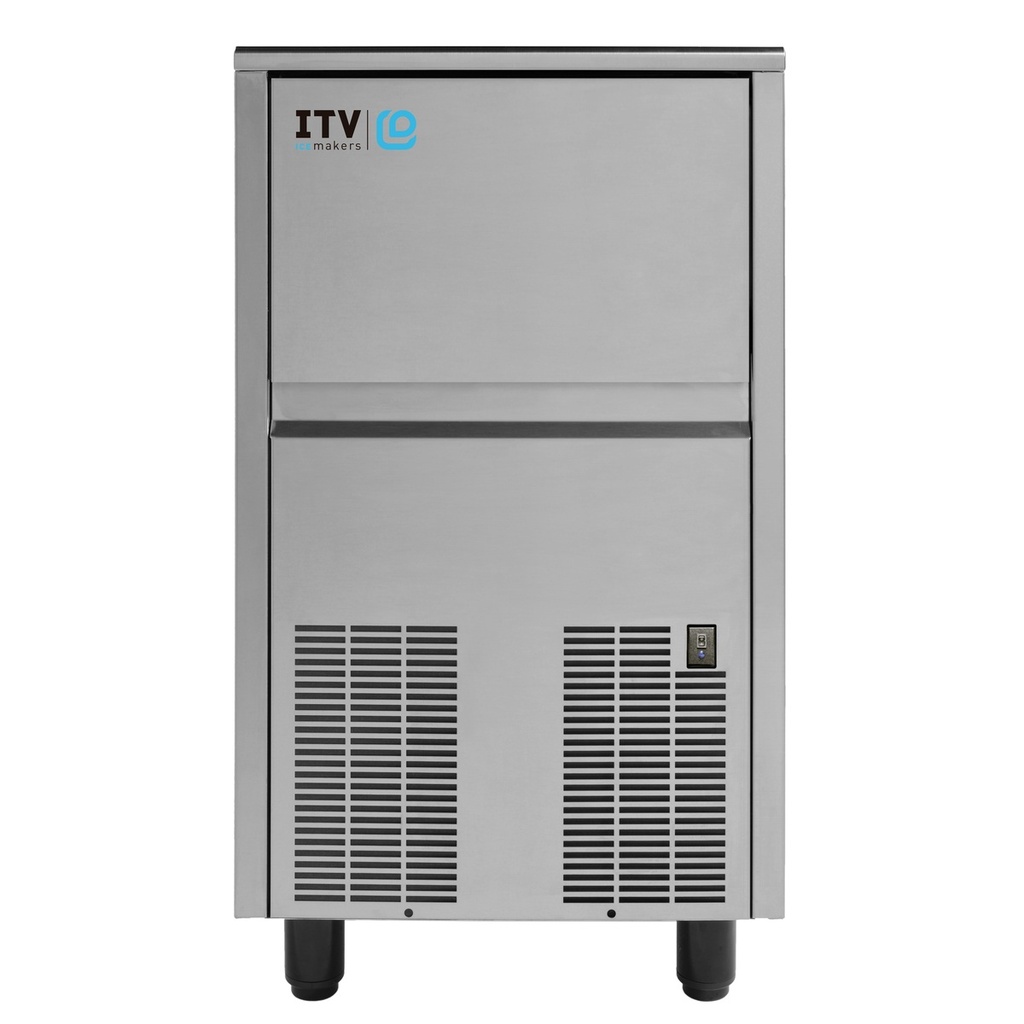 Machine à glaçons à injection - ITV - STELLA35A - Production (24H): 33kg - Stockage: 15kg - Refroidissement AIR 