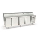 Meuble de préparation 800 positif - 4 portes - CORECO - MFEI80-250