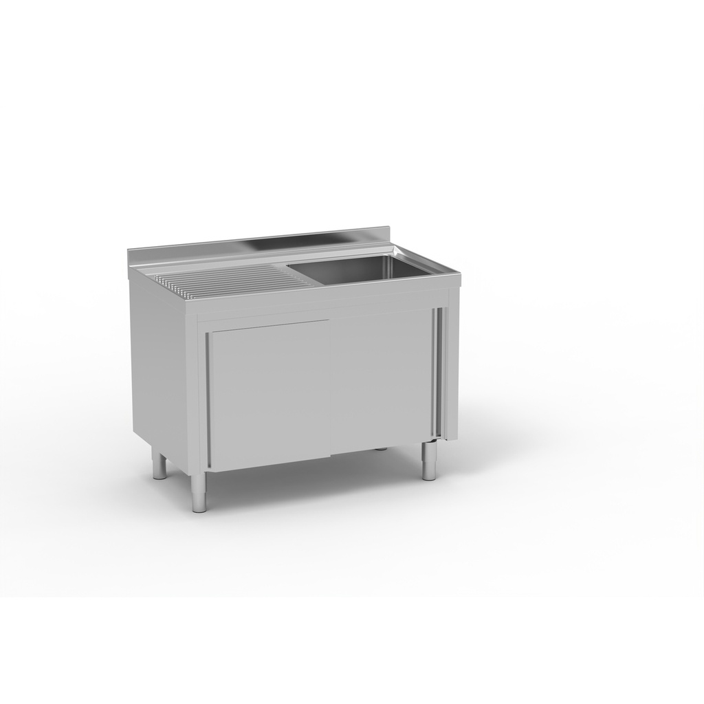 Meuble plonge inox - ERATOS - FMM-127/11I