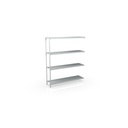 Rayonnage d'angle 1050x1370x400 4 niv - CORECO - A1000-4P4