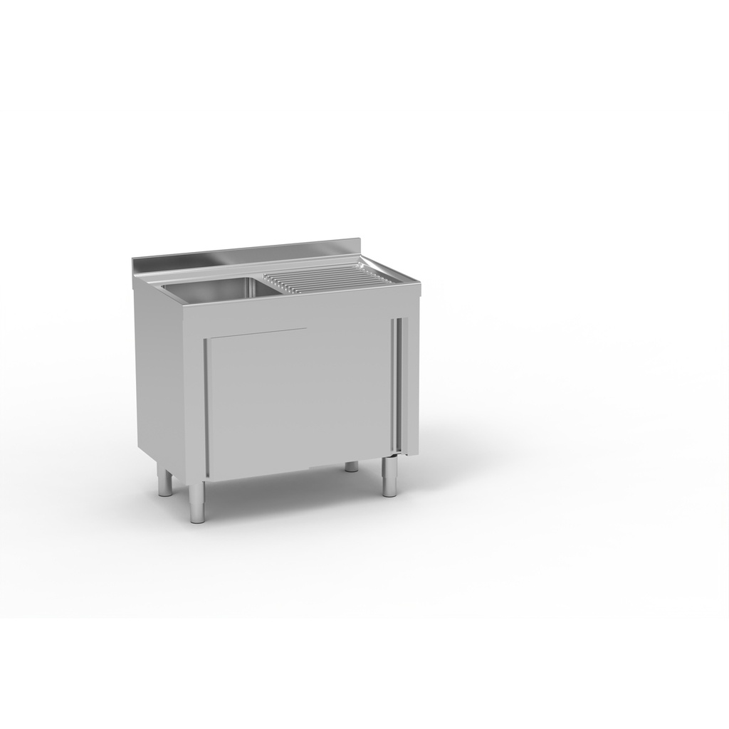 Meuble plonge inox - ERATOS - FMM-106/11D