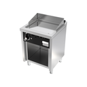 Fry-top s/600 chromée 600  sur placard - HR FAINCA - FT6006ECR