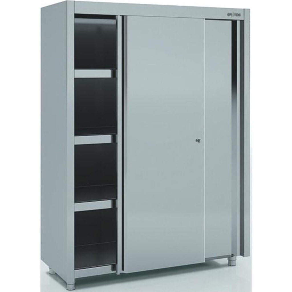 Armoire haute en inox - Portes coulissantes - ERATOS - APC-120