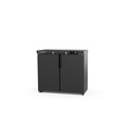 Arrière-bar positif H.850 2 p. pleines battantes - CORECO - NRH-250-L