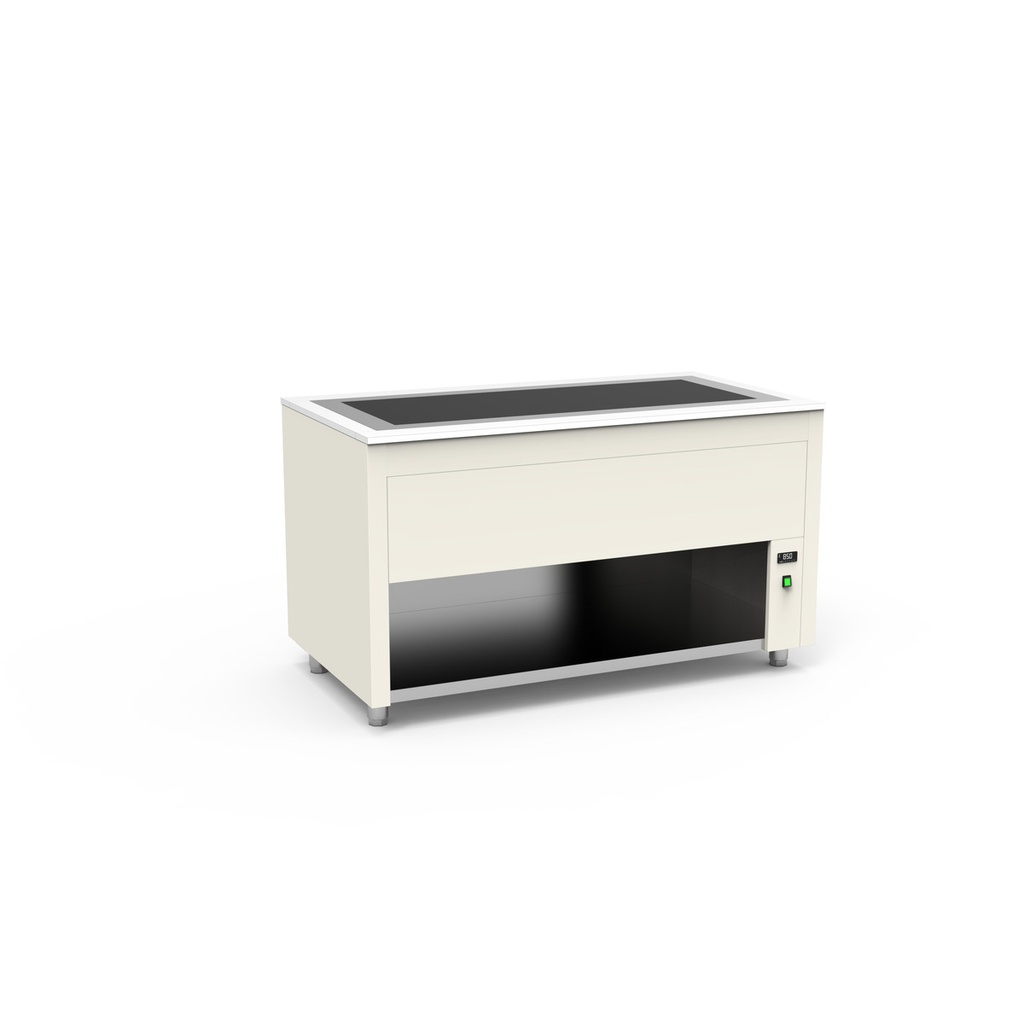 Smart Buffet plaque chaude en verre trempé - ERATOS - SBCT-4G-B