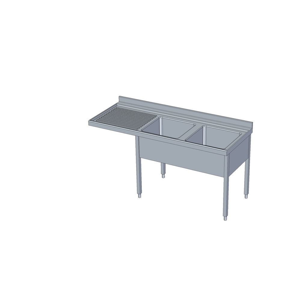 [FGL-187/21-I] Plonge lave-vaisselle incorporé - ERATOS - FGL-187/21-I