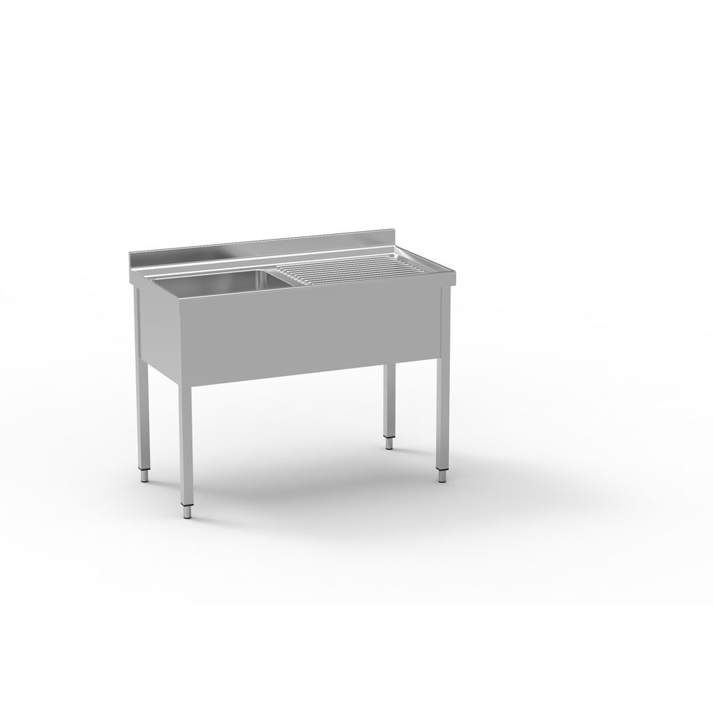 Plonge standard série 600 en inox - ERATOS - FGB-126/11D