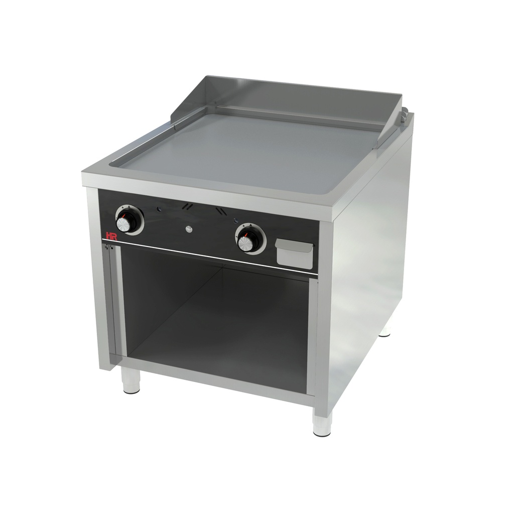 Frytop acier rectifié 800 Série 900 sur placard - HR FAINCA - FT9008E