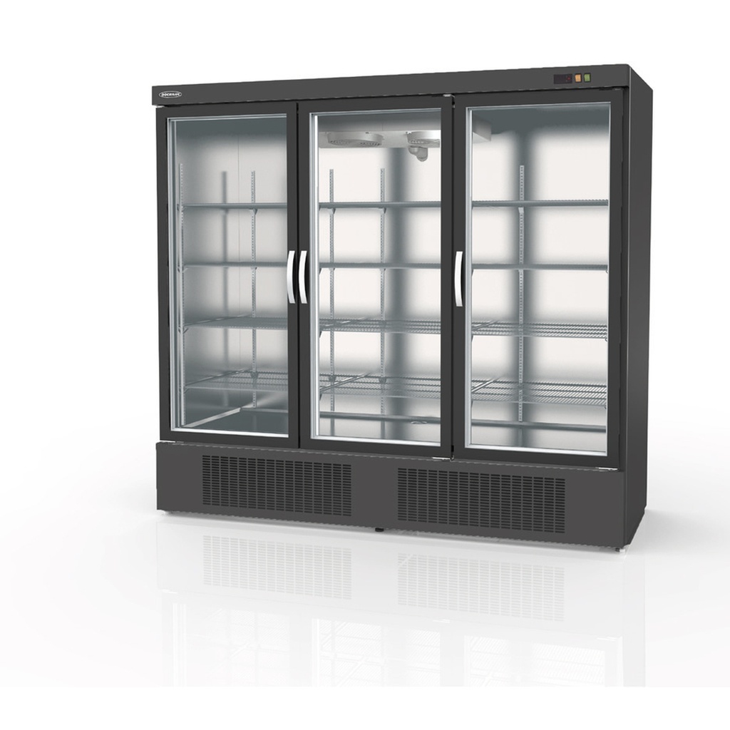 Armoire  gourmet 3 porte vitrée négative - CORECO - EBC-2003-NI