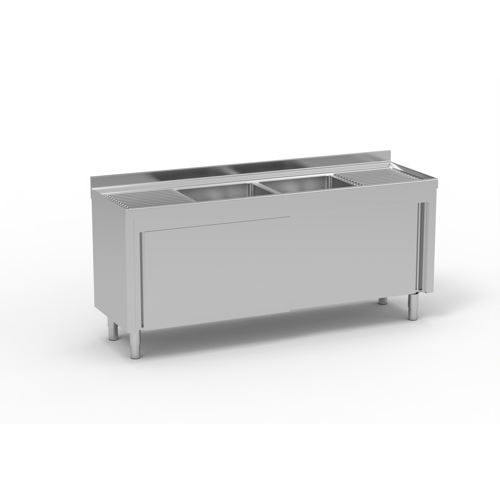 Meuble plonge inox - ERATOS - FMM-206/22