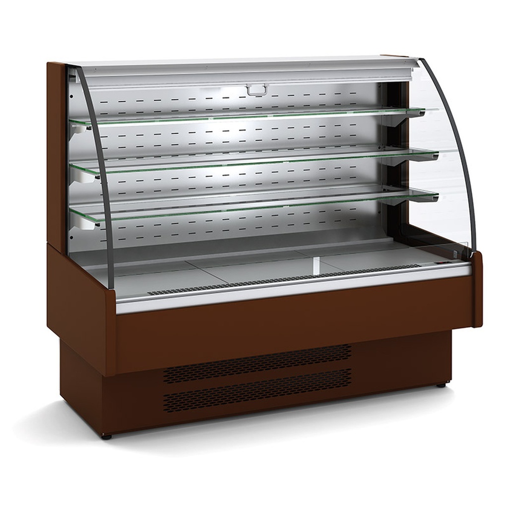 Vitrine libre service avec arrière fermé - DOCRILUC - VVAM-6-6-C