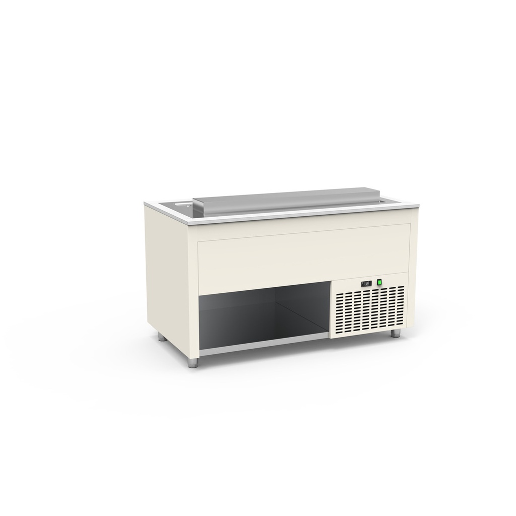 Smart Buffet plaque froide deux niveaux - ERATOS - SBPD-3G-B