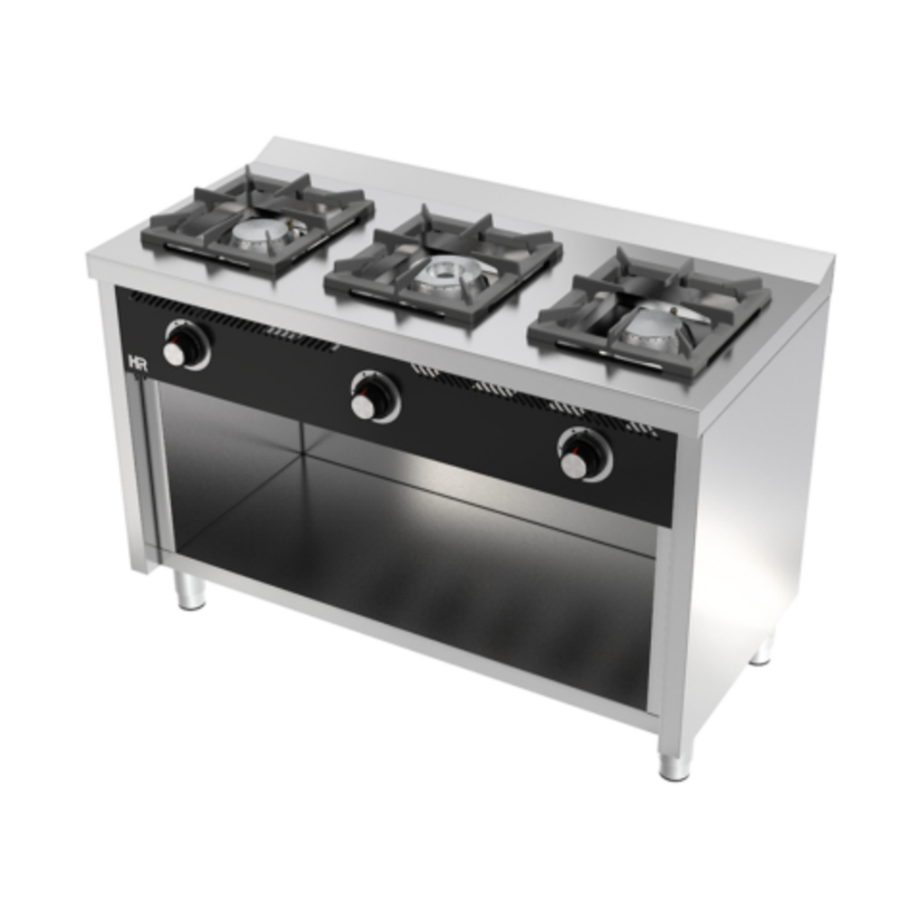 Fourneau 3 feux s/600 sur placard - HR FAINCA - C3F600E