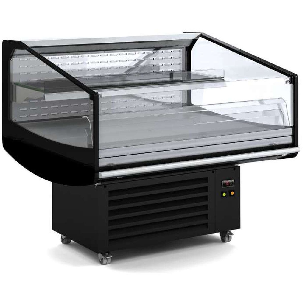 Vitrine promotionnelle 1 étagère - DOCRILUC - VIS-9-125-1E