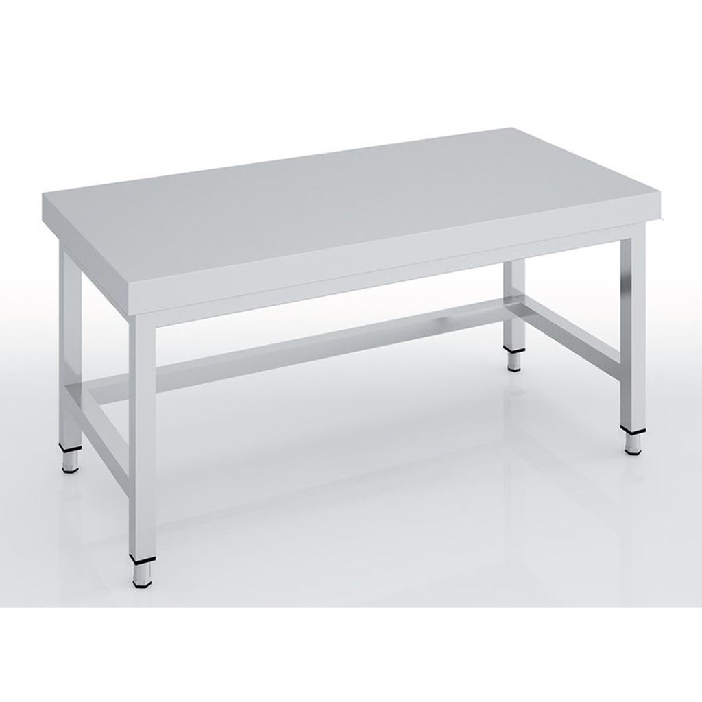 Table soubassement centrale série 600 en inox - ERATOS - MCSBD60-90