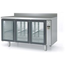 Meuble 700 positif sans groupe 3 p. vitrées - CORECO - MRGPV-170