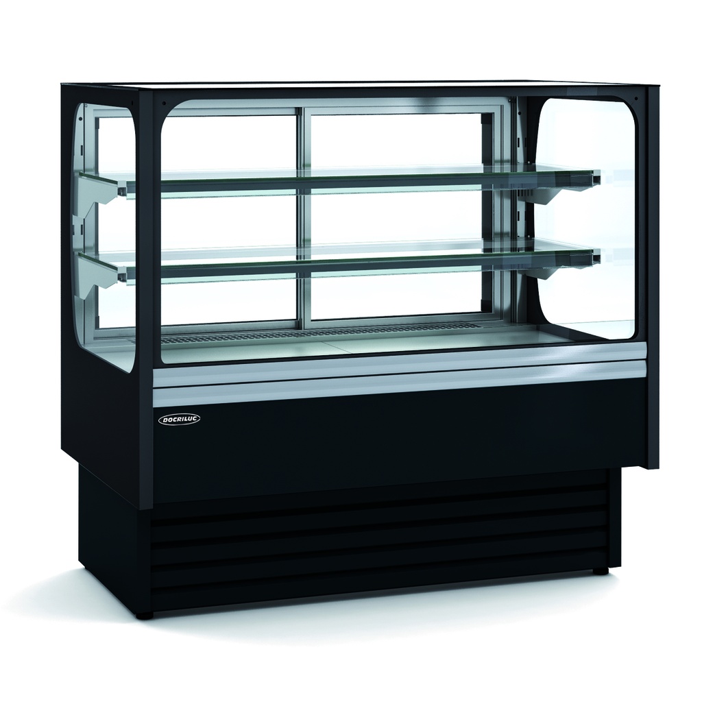 Vitrine basse service arrière réfrigérée - DOCRILUC - VV-6-13-RGM