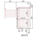 Kit tiroir pour meuble 600 FMR - CORECO - 561573
