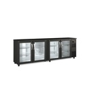 Arrière-bar positif H.820 4 p. vitrées battantes - CORECO - SBE-250