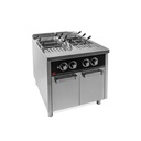 Cuiseur à pâtes 40L + 40L Série 900 sur placard - HR FAINCA - CPG40L40L900E