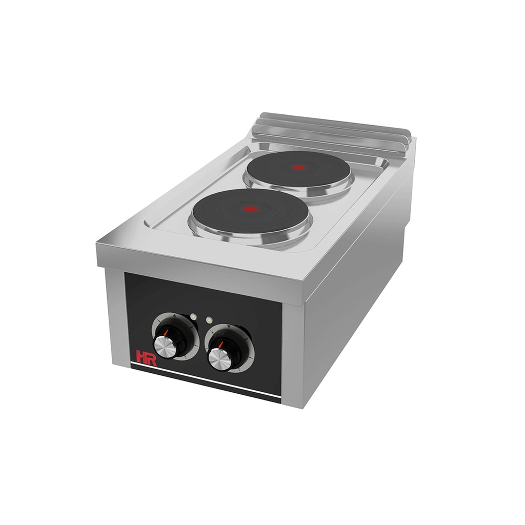 Fourneau électrique 2 plaques s/750 á poser - HR FAINCA - CE2P750S