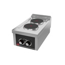 Fourneau électrique 2 plaques s/750 á poser - HR FAINCA - CE2P750S