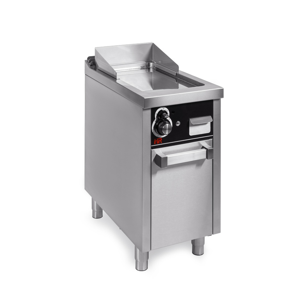 Fry-top 750 chromée 400  sur placard - HR FAINCA - FT7504ECR
