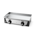 Plancha gaz 15 mm - Revêtement chrome - HR FAINCA - PLC8100CR