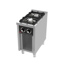 Fourneau 2 feux vifs s/750  sur placard - HR FAINCA - C2F750E