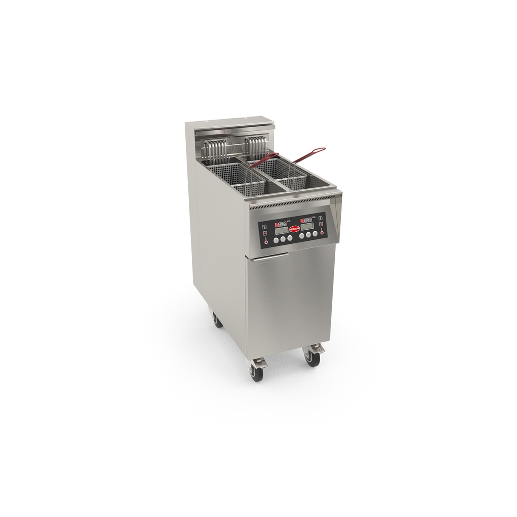 Friteuse électrique haut rendement - Série 800 XMART - MIRROR - XMART-RCP3T217