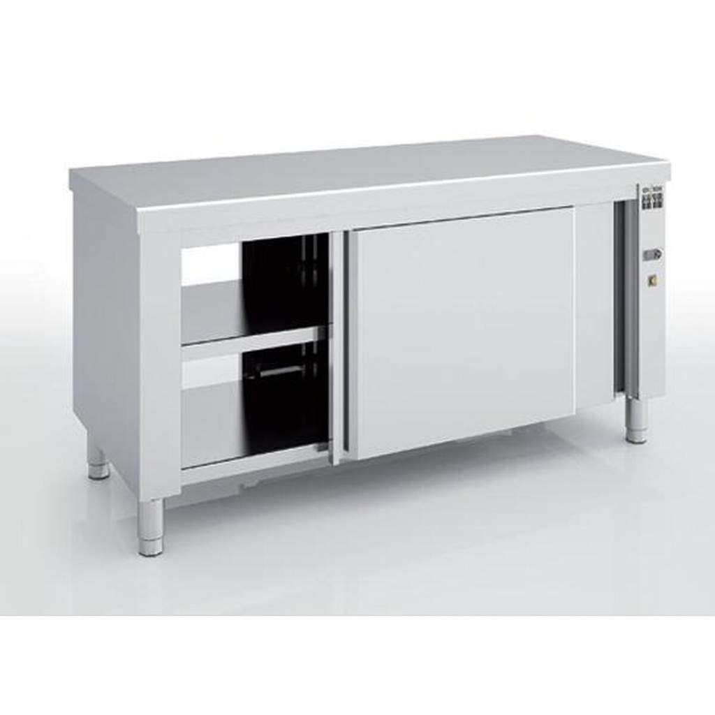 Meuble chaud en inox - ERATOS - MCAP70-120