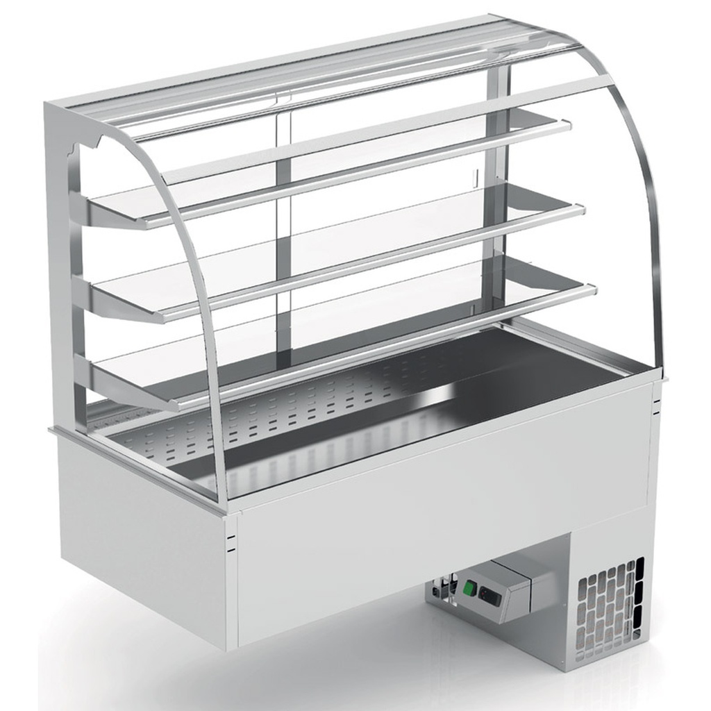 Vitrine de présentation à encastrer - ERATOS - VCC4G