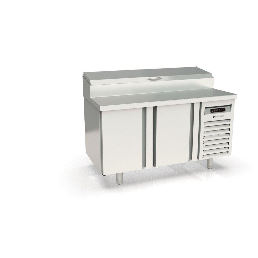 Meuble de préparation 800 positif - 2 portes - CORECO - MFEI80-150