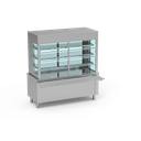 Meuble avec vitrine et plaque sans réserve - ERATOS - SIVPN-160