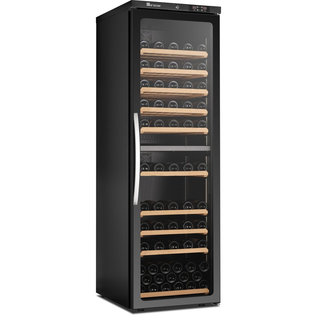 Armoire à vin bi-température - Gamme Exclusive - MARECOS - CV450-PV-2T-EXCLUSIVE